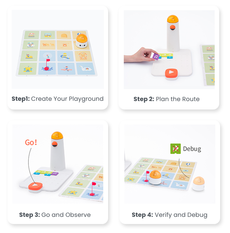 Steps of setting up STEM toys - Matatalab
