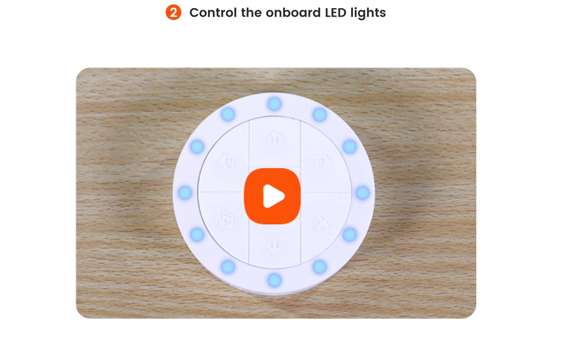 Control the Onboard LED Light - Coding Kits for Kids - Matatalab