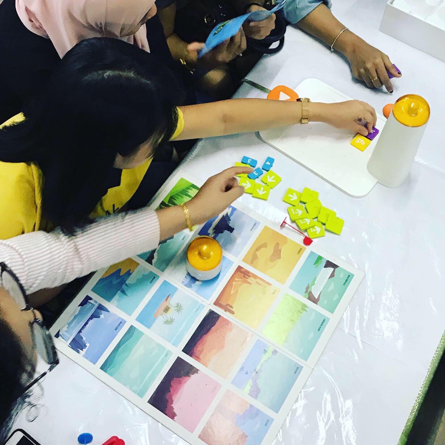 Singapore preschool students using matatalab